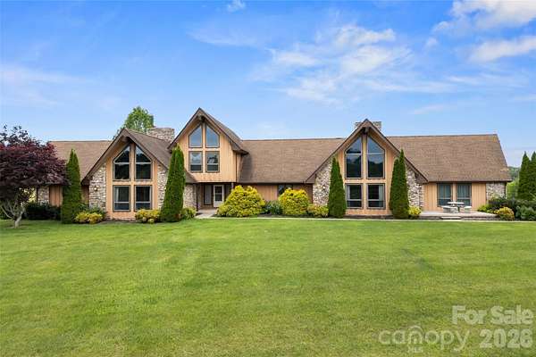 33.4 Acres of Land with Home for Sale in Asheville, North Carolina