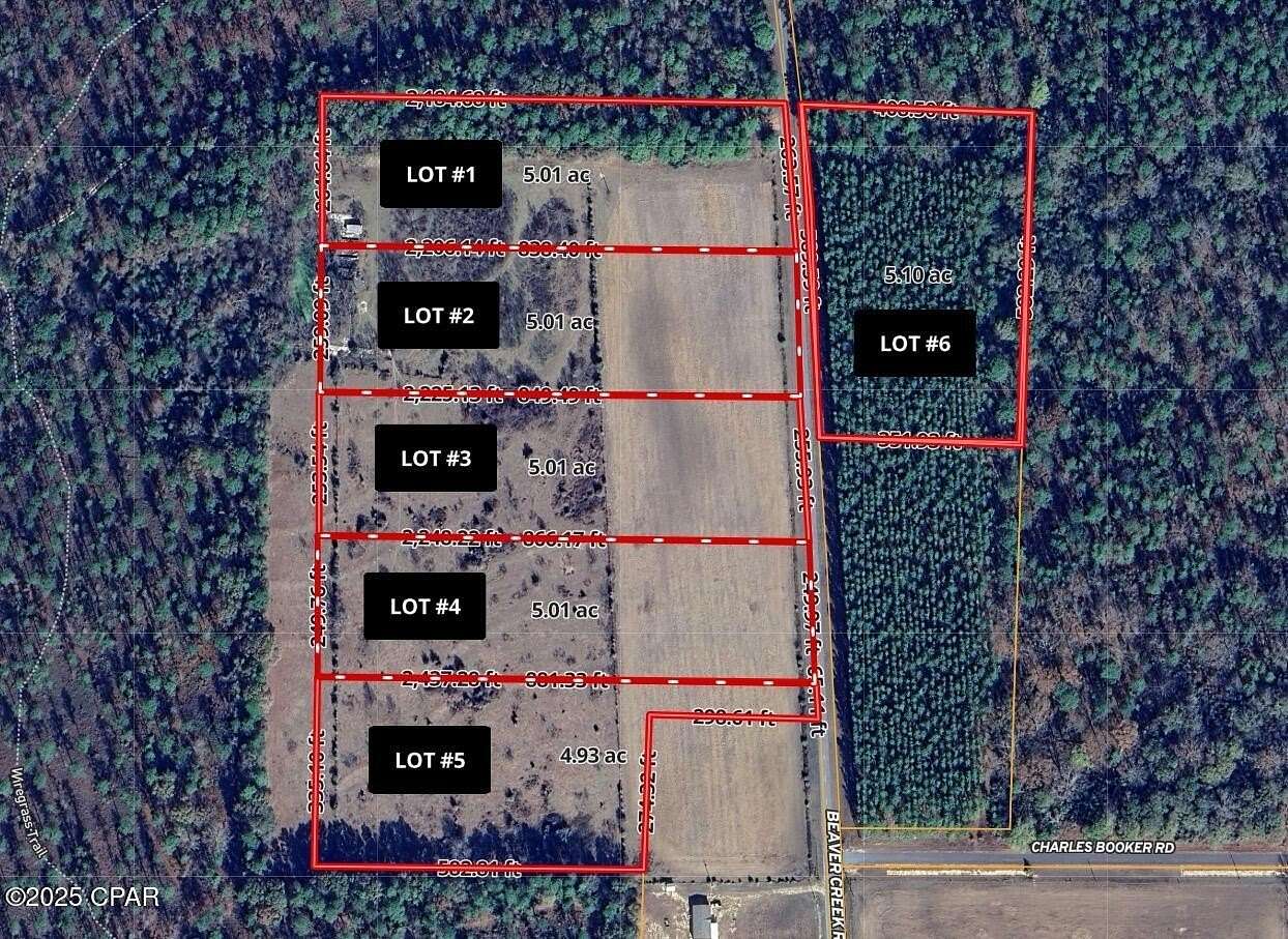 5 Acres of Land for Sale in Baker, Florida