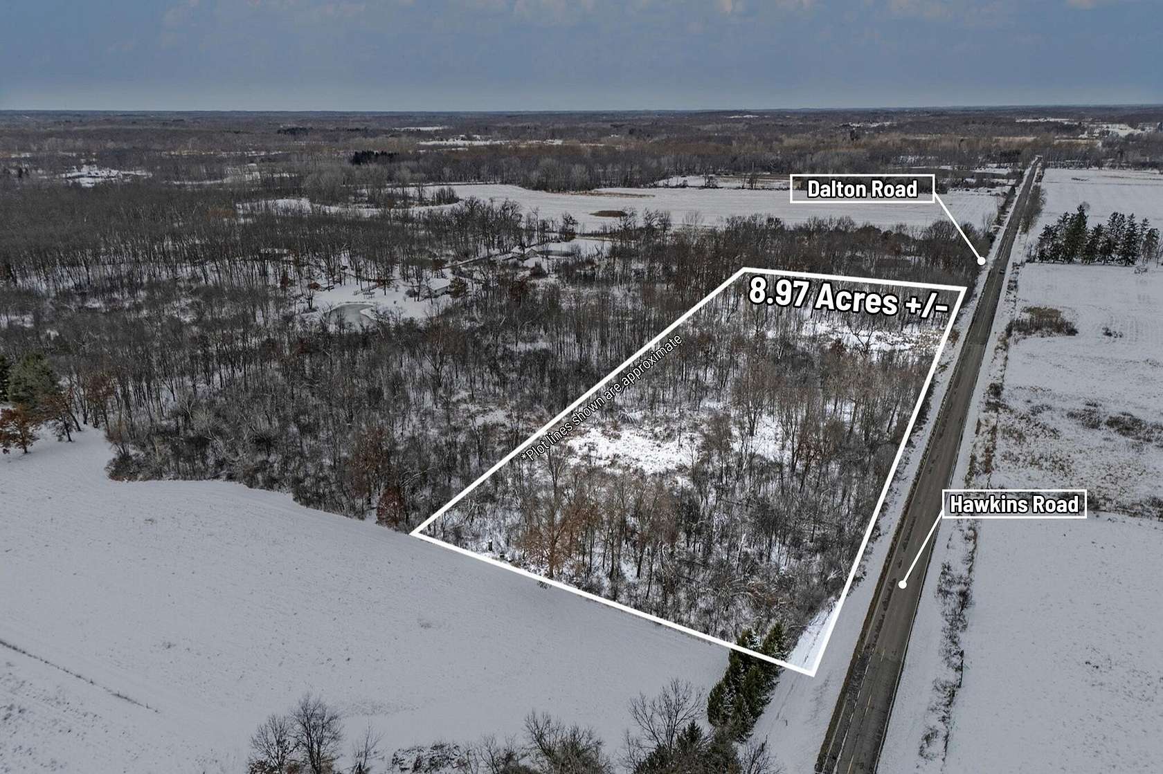 9 Acres of Land for Sale in Jackson, Michigan