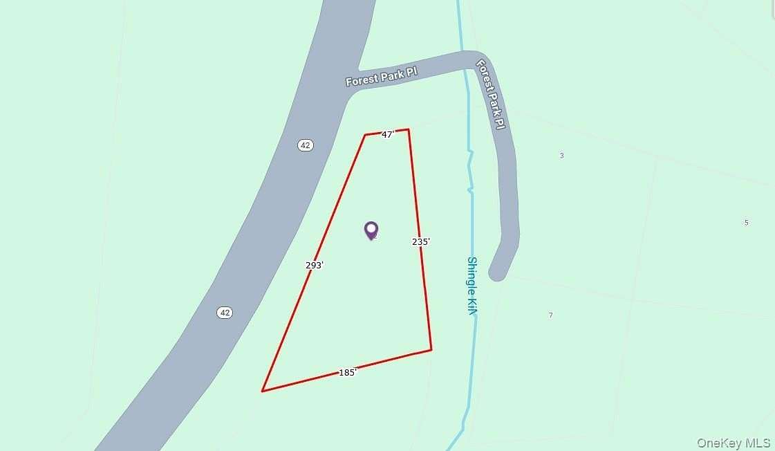 0.63 Acres of Land for Sale in Sparrow Bush, New York