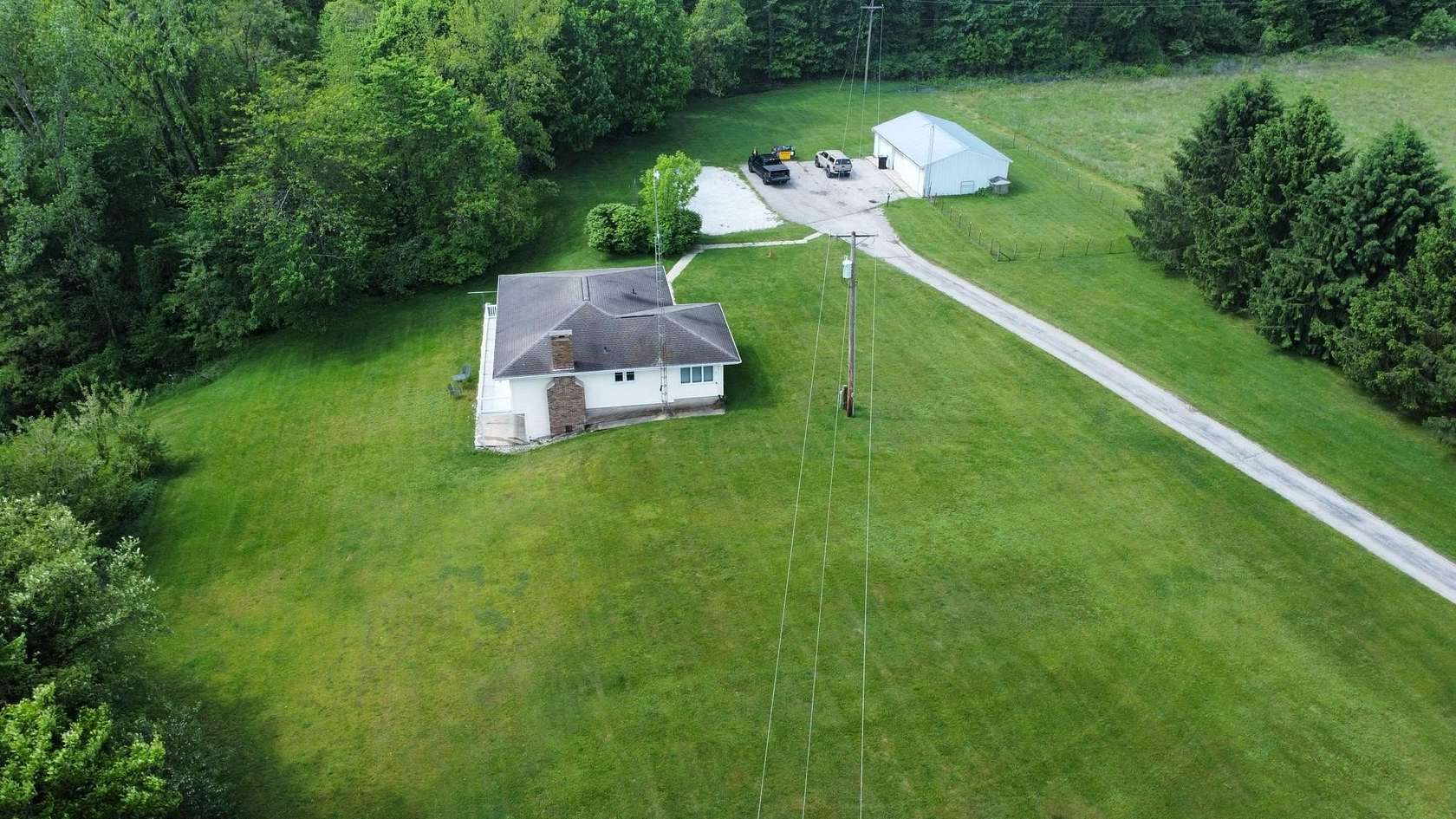 7.78 Acres of Residential Land with Home for Sale in Niles, Michigan