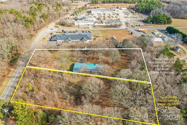 3.9 Acres of Commercial Land for Sale in Denver, North Carolina