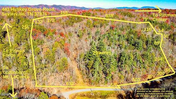29 Acres of Land for Sale in Sevierville, Tennessee
