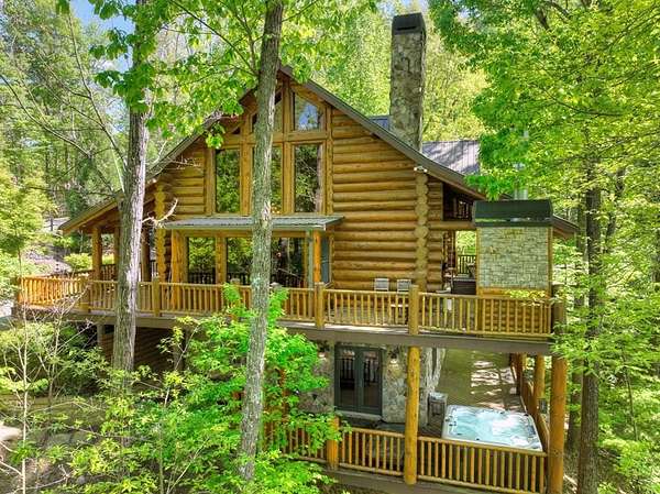 2 Acres of Residential Land with Home for Sale in Blue Ridge, Georgia