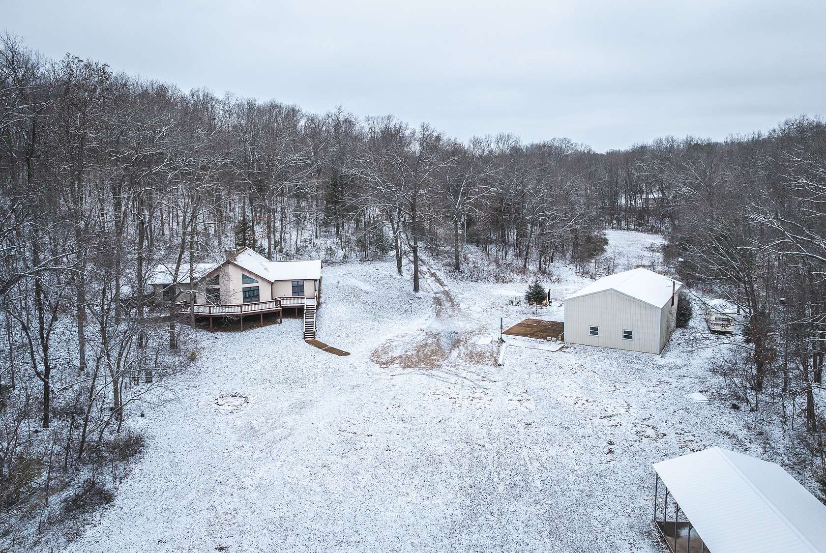 50 Acres of Recreational Land with Home for Sale in Sullivan, Missouri