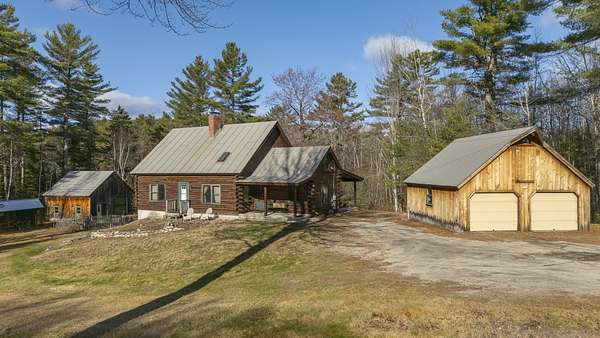 16.5 Acres of Recreational Land with Home for Sale in Sunapee, New Hampshire