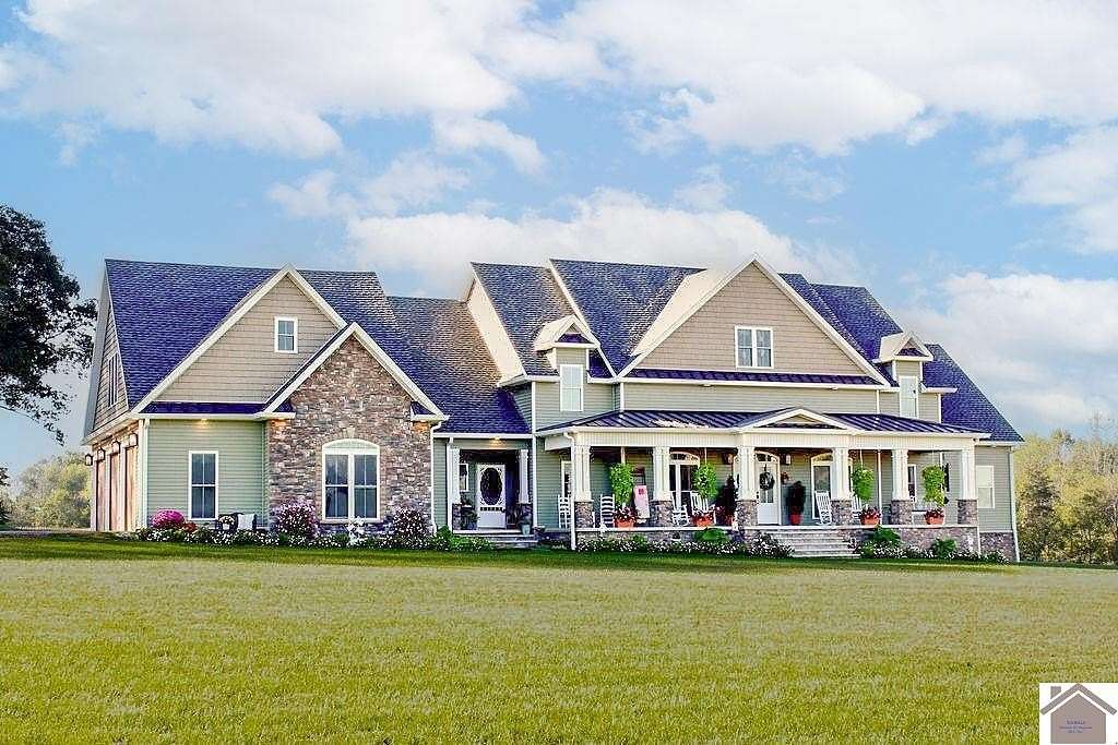 66.6 Acres of Agricultural Land with Home for Sale in Cunningham, Kentucky