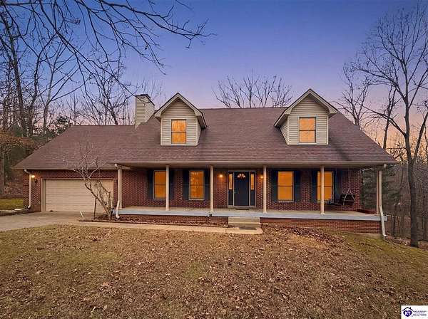 2 Acres of Land with Home for Sale in Brandenburg, Kentucky