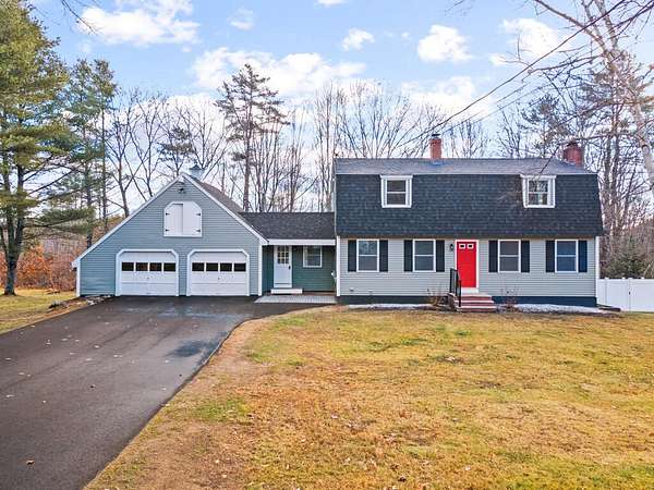 5 Acres of Residential Land with Home for Sale in Gorham, Maine