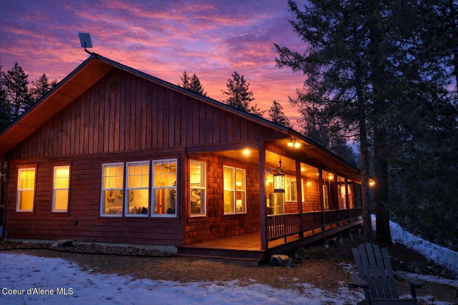 10 Acres of Land with Home for Sale in Sandpoint, Idaho