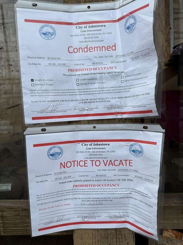 0.12 Acres of Residential Land for Sale in Johnstown, Pennsylvania