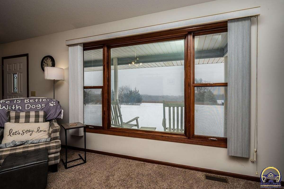 4.54 Acres of Residential Land with Home for Sale in Valley Falls, Kansas