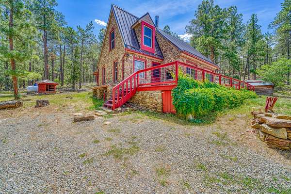 10 Acres of Residential Land with Home for Sale in Boncarbo, Colorado