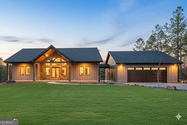 2 Acres of Residential Land with Home for Sale in Talking Rock, Georgia