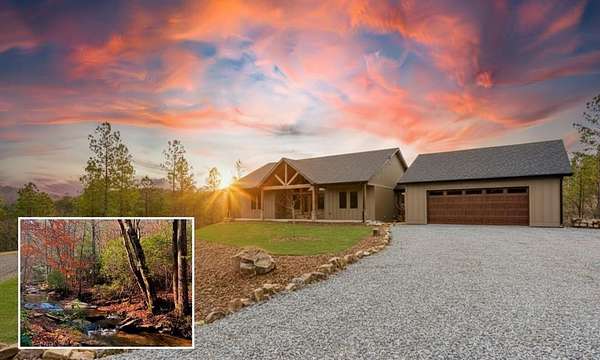 2 Acres of Residential Land with Home for Sale in Talking Rock, Georgia