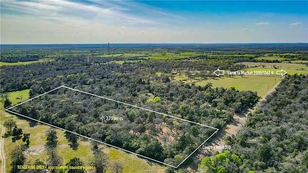 15 Acres of Recreational & Residential Land for Sale in Caldwell, Texas