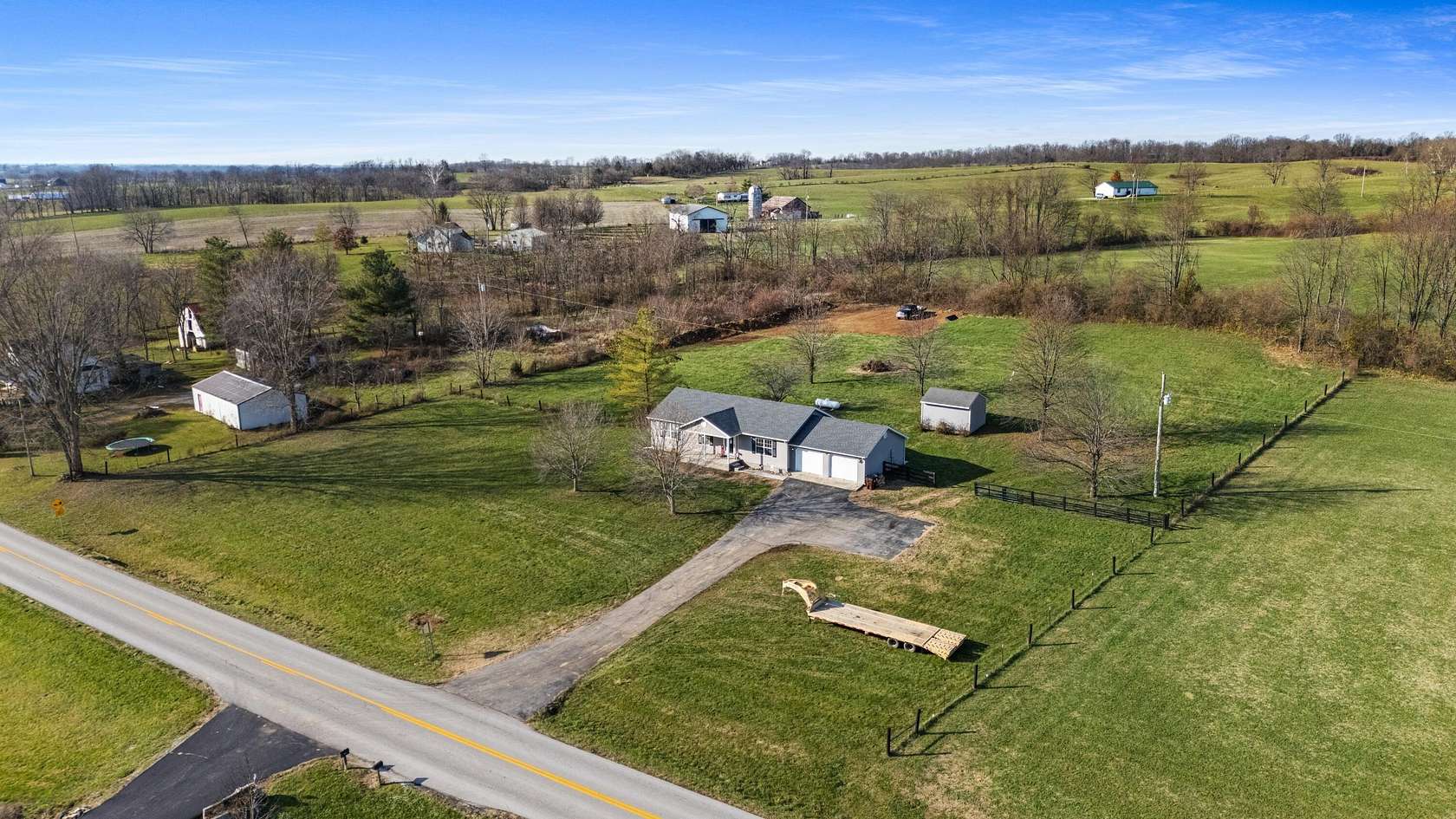 2.23 Acres of Residential Land with Home for Sale in Cynthiana, Kentucky