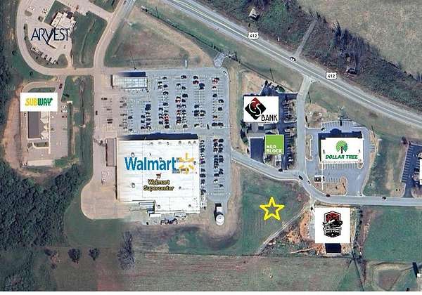 1 Acre of Commercial Land for Sale in Huntsville, Arkansas