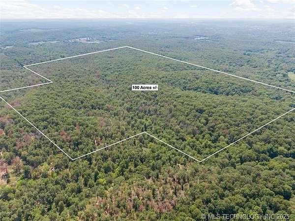 98.3 Acres of Recreational & Residential Land for Sale in Claremore, Oklahoma