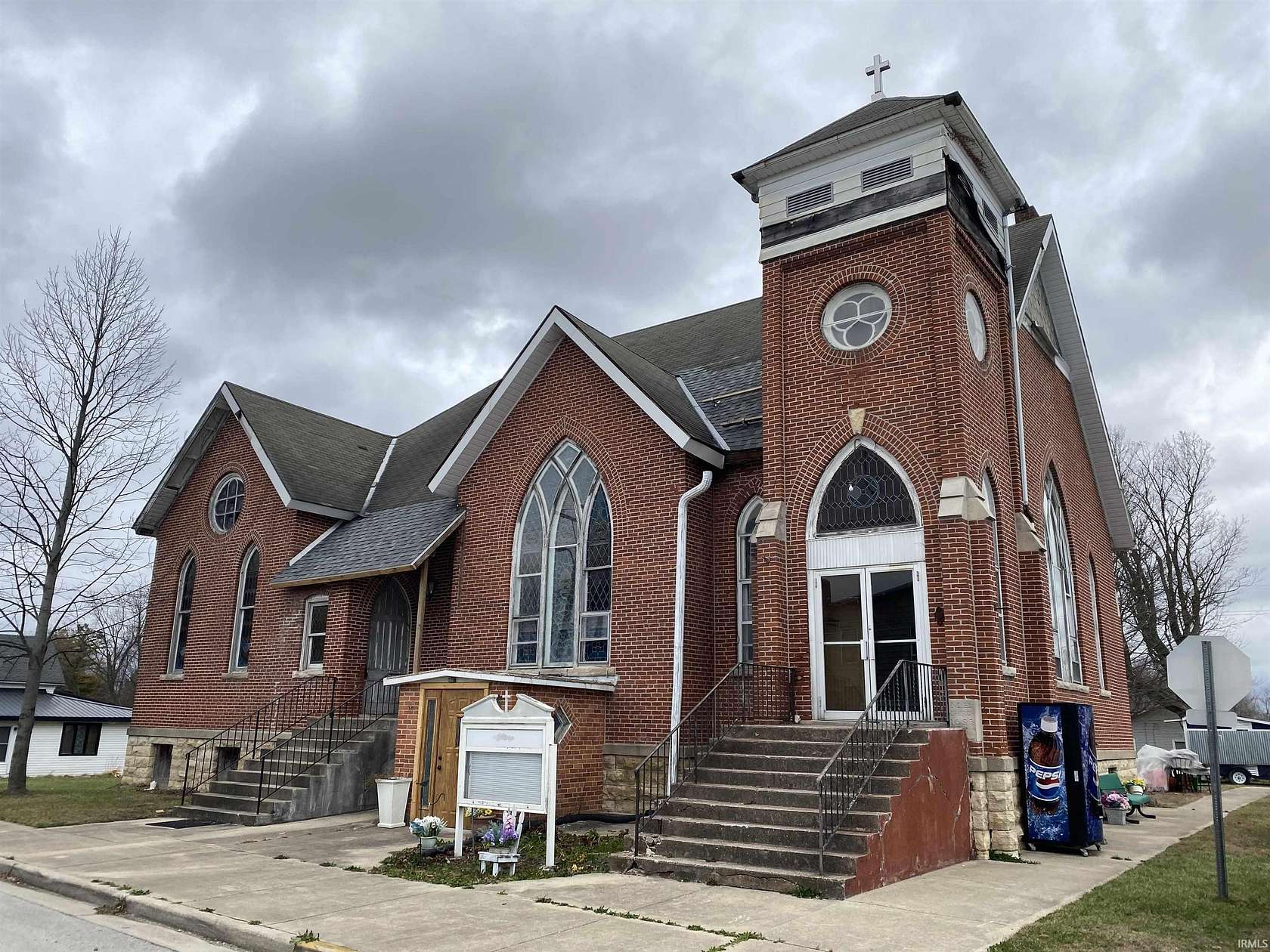 48 Acres of Improved Mixed-Use Land for Auction in Macy, Indiana