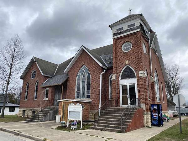 48 Acres of Improved Mixed-Use Land for Auction in Macy, Indiana