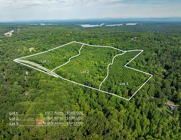 18.5 Acres of Recreational Land for Sale in Seneca, South Carolina