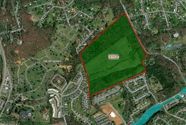 70.2 Acres of Land for Sale in Kingsport, Tennessee