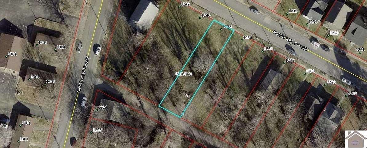 0.16 Acres of Residential Land for Sale in Paducah, Kentucky