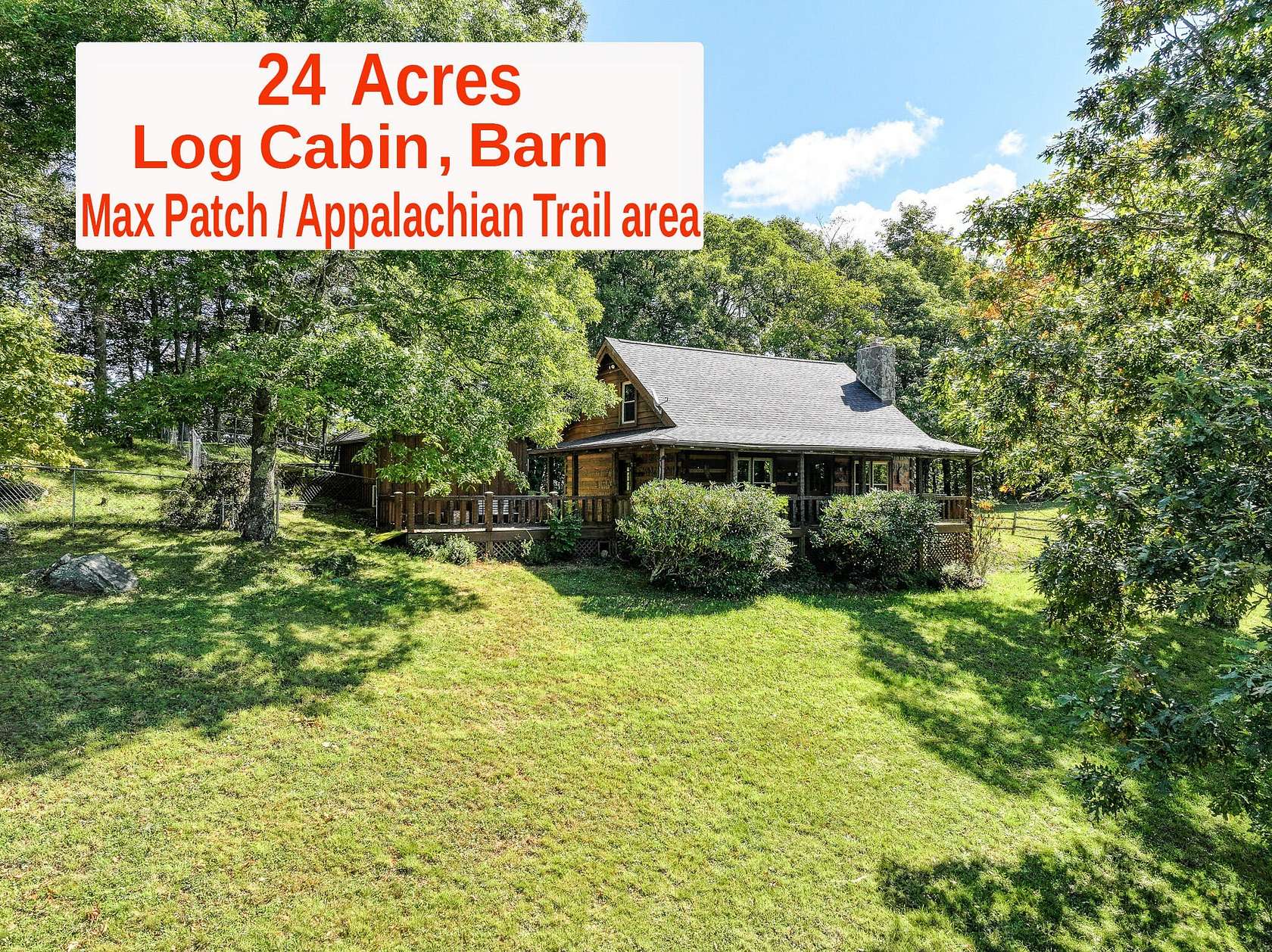 24.2 Acres of Land with Home for Sale in Del Rio, Tennessee