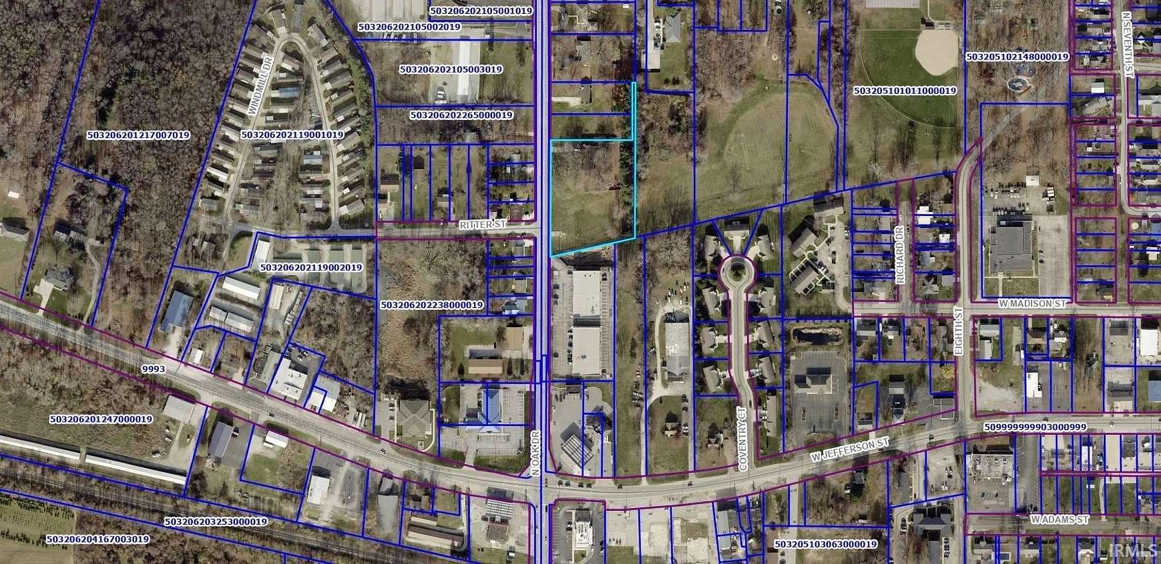 2.22 Acres of Commercial Land for Sale in Plymouth, Indiana