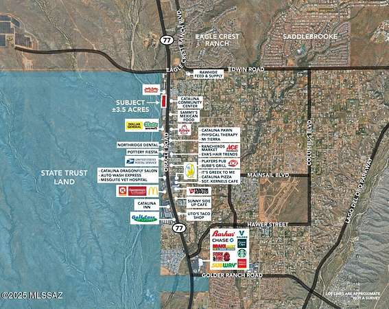 3.5 Acres of Commercial Land for Sale in Tucson, Arizona