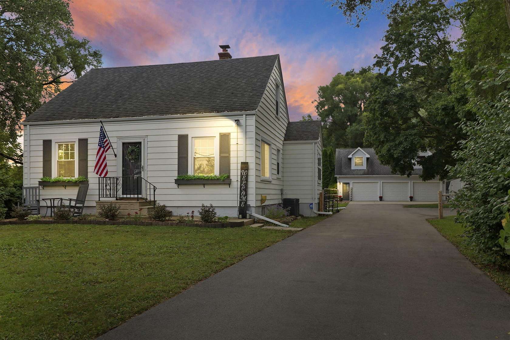 3 Acres of Residential Land with Home for Sale in Mount Pleasant, Wisconsin