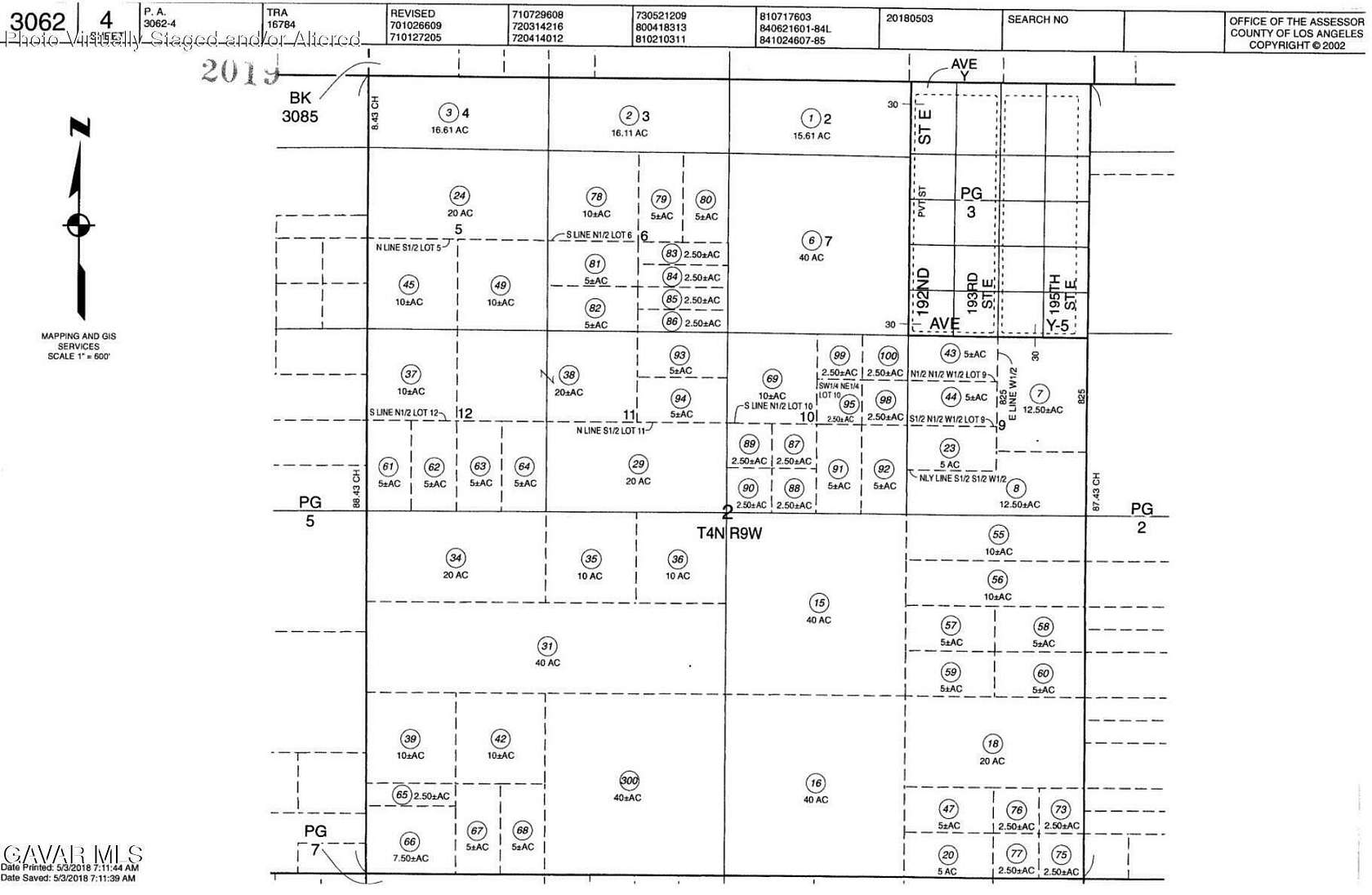5 Acres of Land for Sale in Llano, California