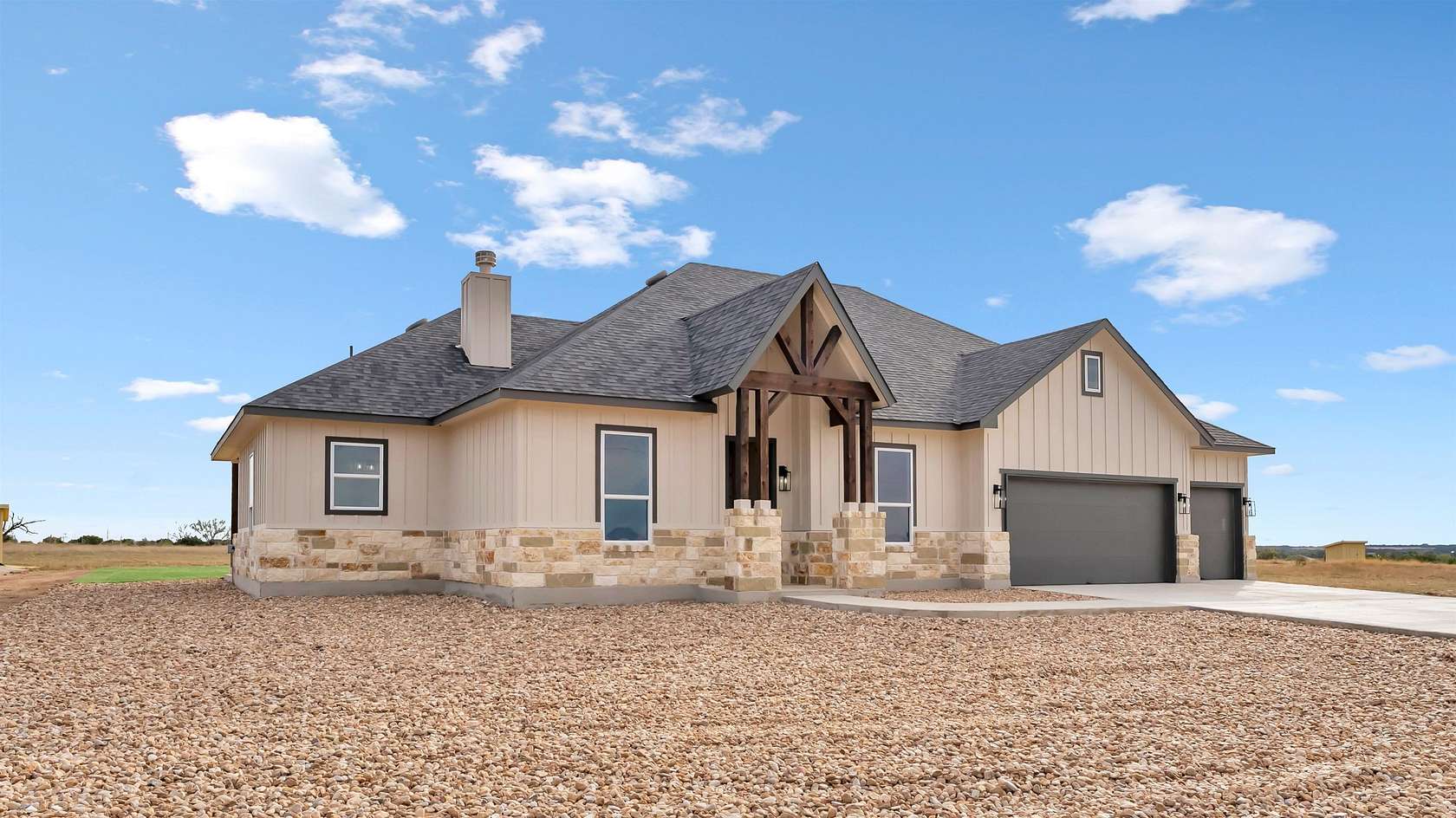 3 Acres of Land with Home for Sale in Bertram, Texas