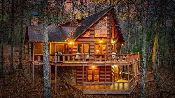 1.8 Acres of Residential Land with Home for Sale in Blue Ridge, Georgia