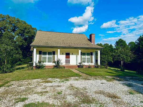 28.6 Acres of Recreational Land with Home for Sale in Coffeeville, Mississippi