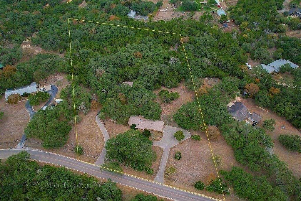 5 Acres of Residential Land with Home for Sale in New Braunfels, Texas