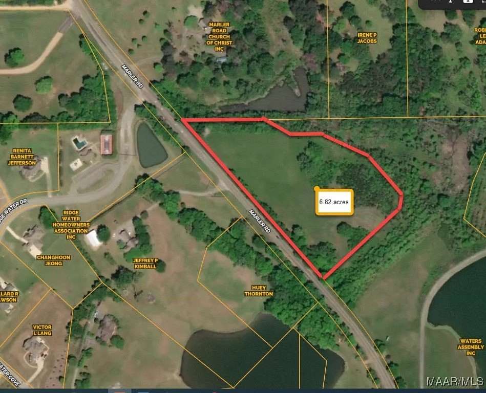 6.82 Acres of Commercial Land for Sale in Pike Road, Alabama