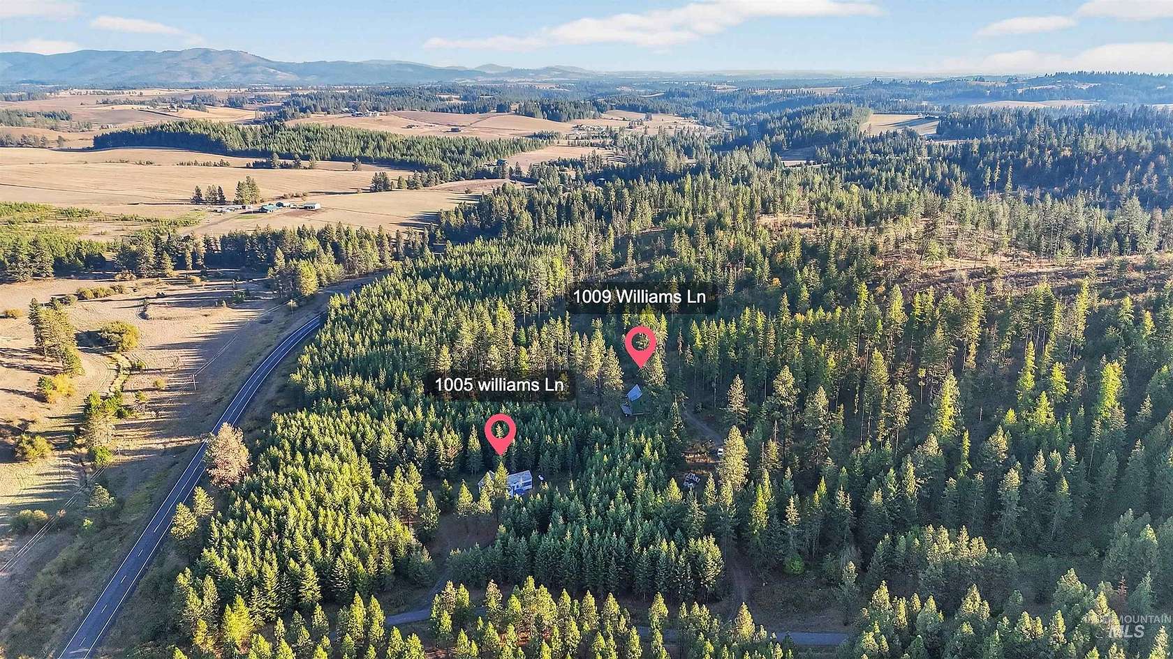 27.2 Acres of Recreational Land with Home for Sale in Deary, Idaho