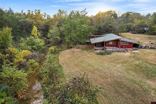 9 Acres of Residential Land with Home for Sale in Yellville, Arkansas