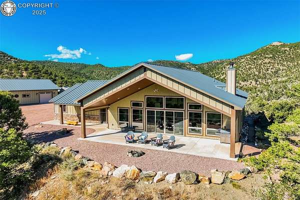35 Acres of Recreational Land with Home for Sale in Cotopaxi, Colorado