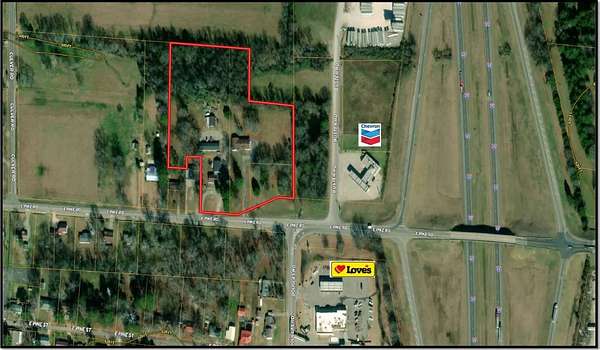 6.9 Acres of Commercial Land for Sale in Falkville, Alabama