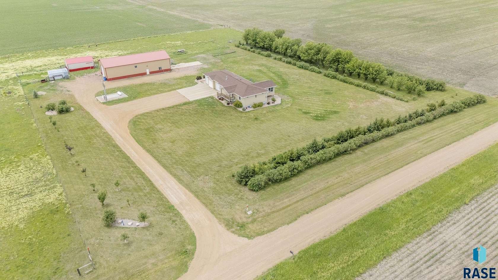 7 Acres of Residential Land with Home for Sale in Canistota, South Dakota
