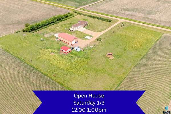 7 Acres of Residential Land with Home for Sale in Canistota, South Dakota
