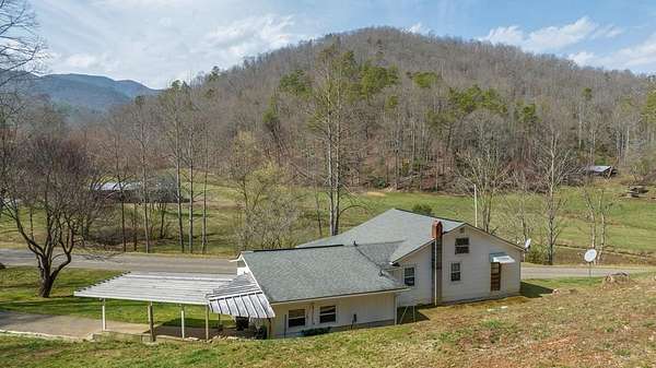 4.4 Acres of Land with Home for Sale in Franklin, North Carolina