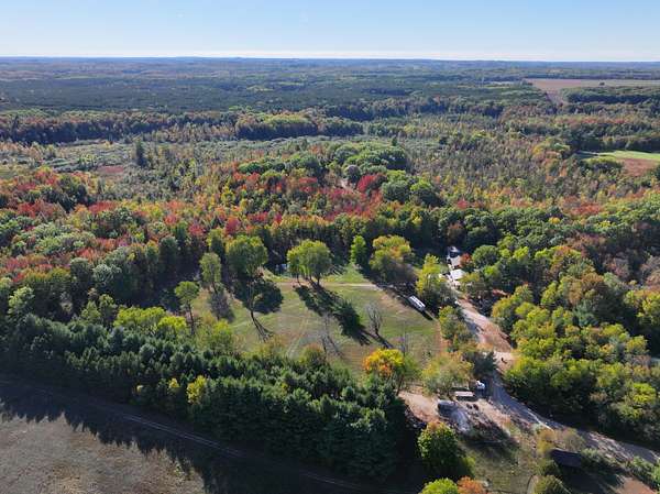 80 Acres of Recreational Land with Home for Sale in Walkerville, Michigan
