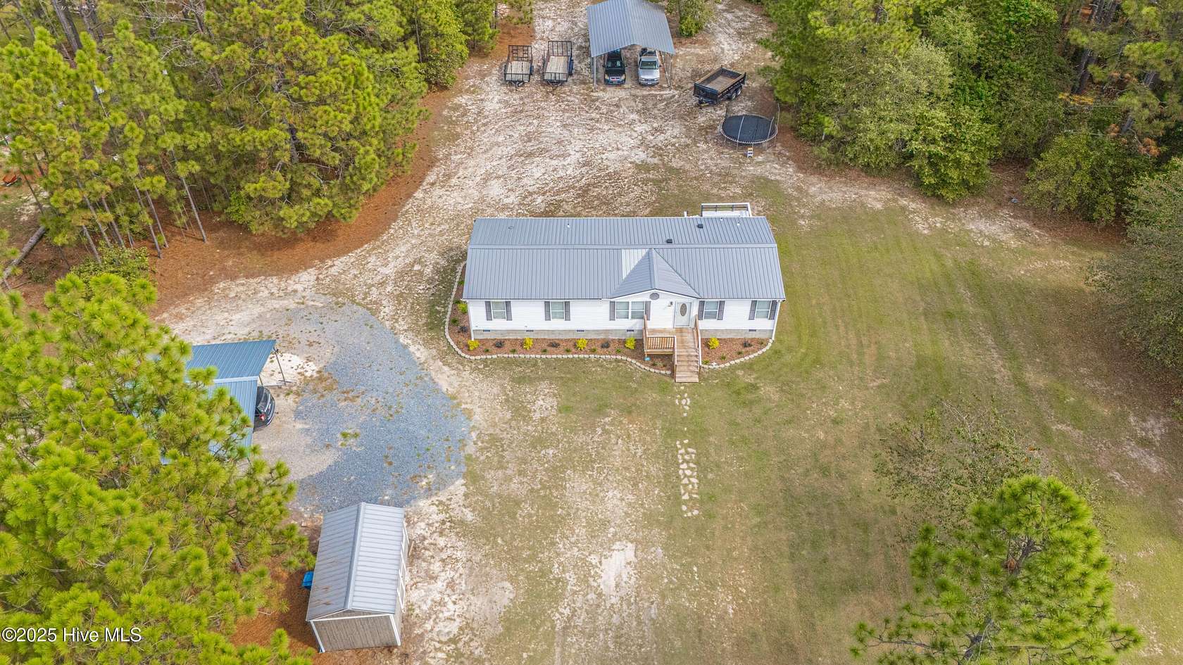 2 Acres of Residential Land with Home for Sale in Aberdeen, North Carolina