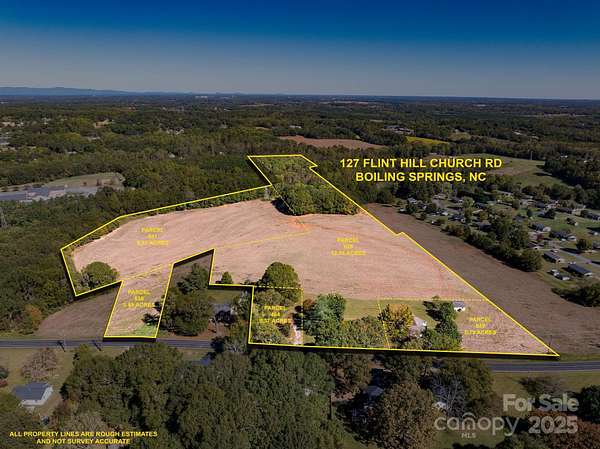 23.7 Acres of Improved Land for Sale in Shelby, North Carolina