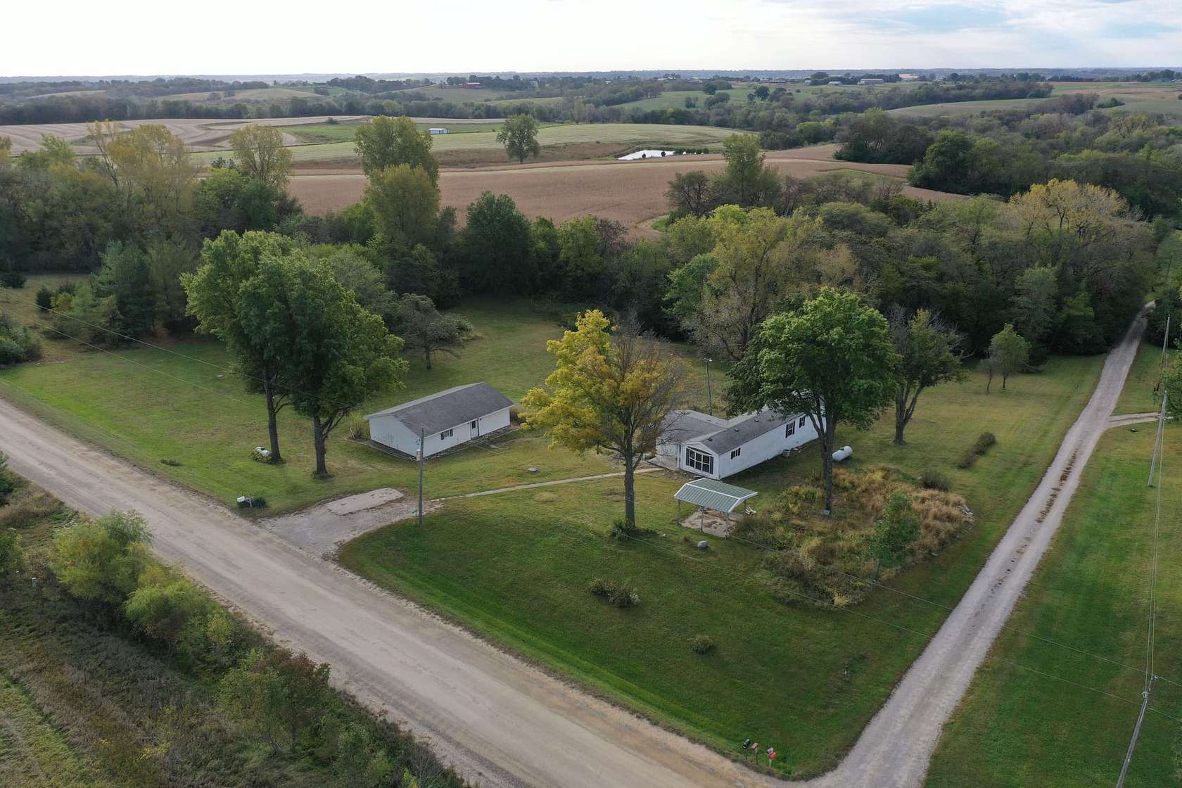 2 Acres of Residential Land with Home for Sale in Indianola, Iowa