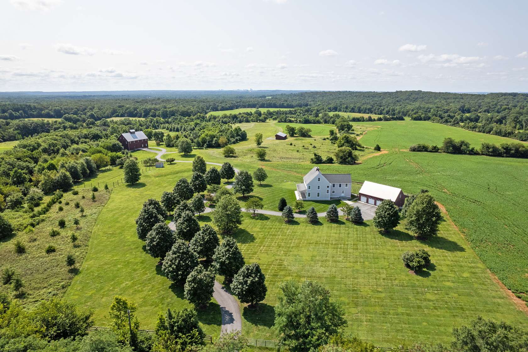 315 Acres of Land with Home for Sale in Poolesville, Maryland